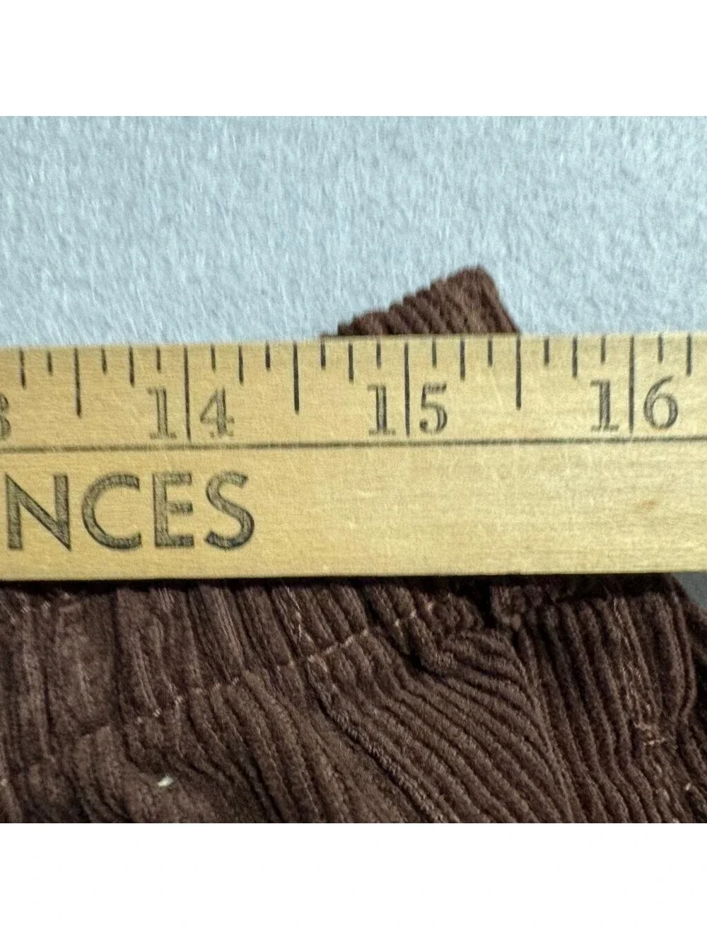Forever 21 Corduroy Cargo Pants Womens XL Brown Wide Leg Elastic Waist Cotton